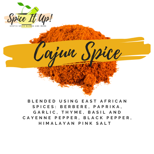 East African Inspired Cajun Spice Blend